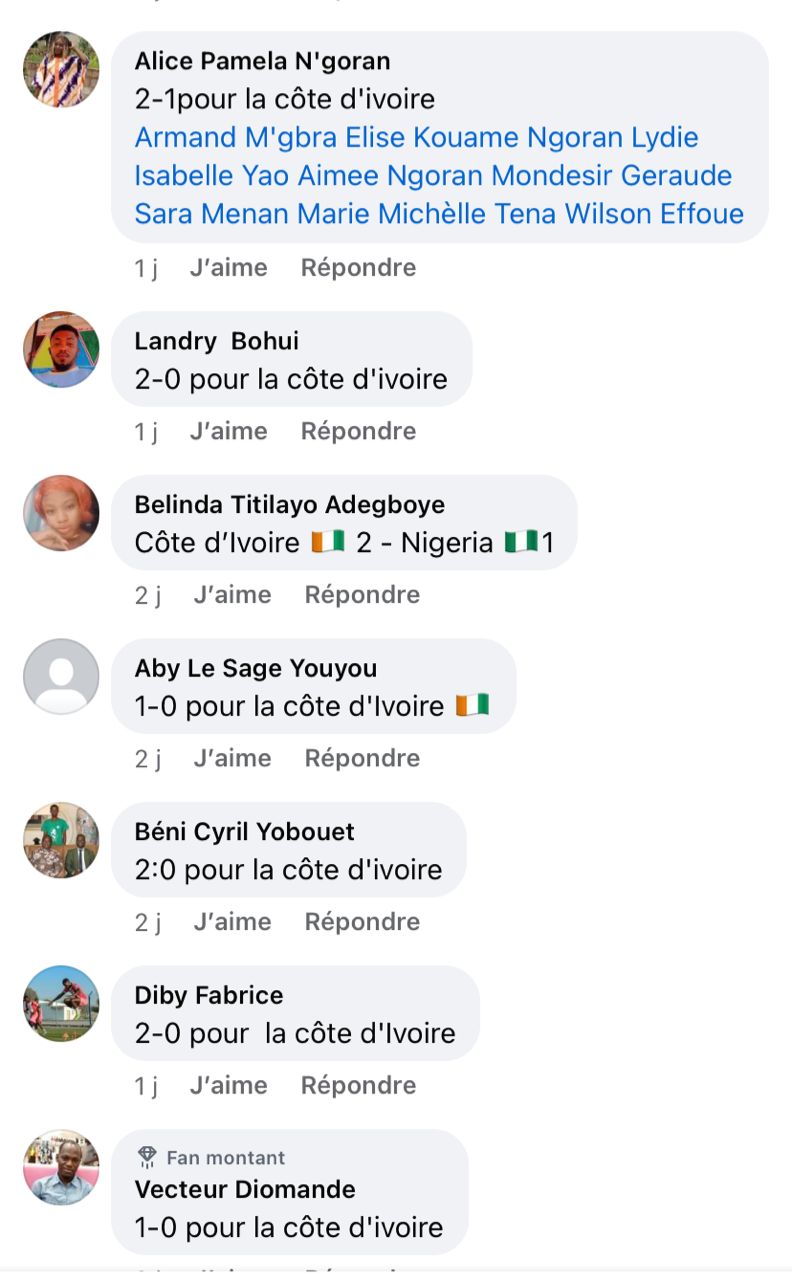 CAN 2023 Finale Côte d'Ivoire Nigeria