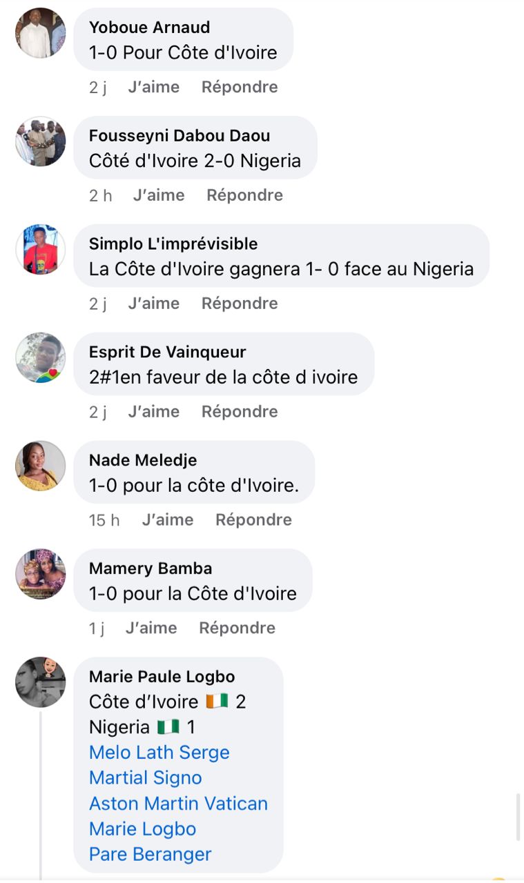 CAN 2023 Finale Côte d'Ivoire Nigeria