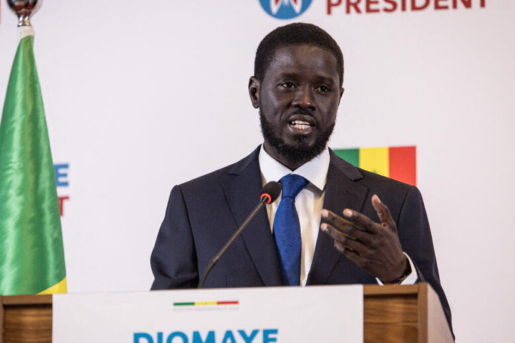 Bassirou Diomaye Faye Sénégal