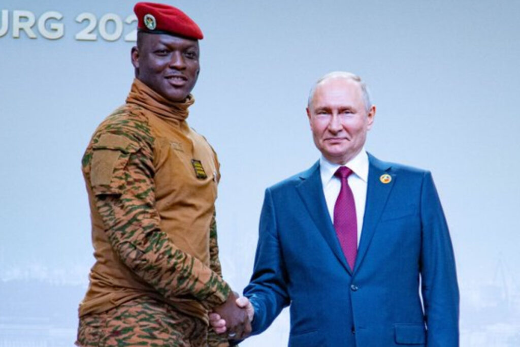 Burkina Faso : le gouvernement de Vladimir Poutine fait une grande annonce en faveur d'Ibrahim Traoré