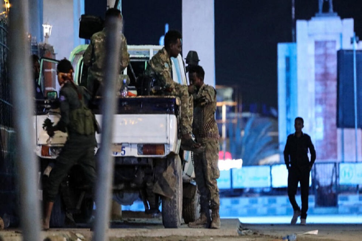 Somalie soldats