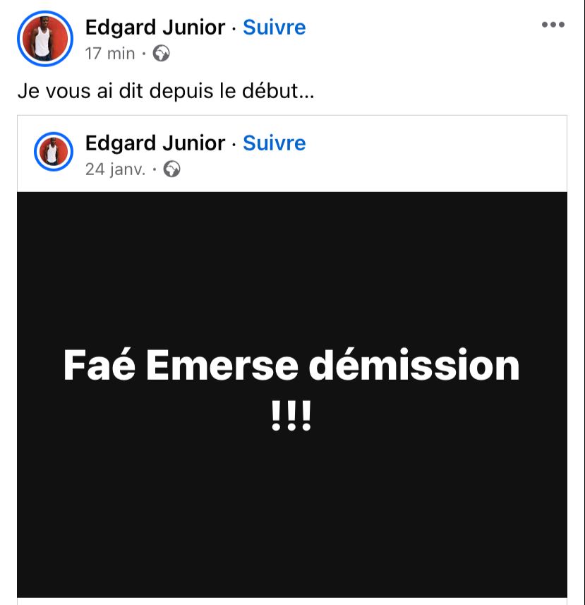 Emerse Faé Côte d'Ivoire Bénin