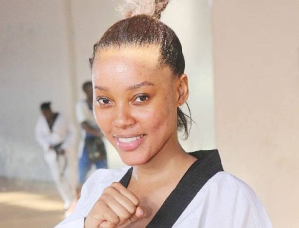 Cynthia Kragbe Taekwondoïste