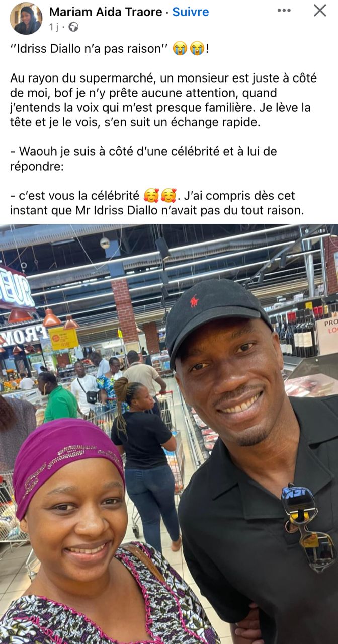 Idriss Diallo Didier Drogba Côte d'Ivoire