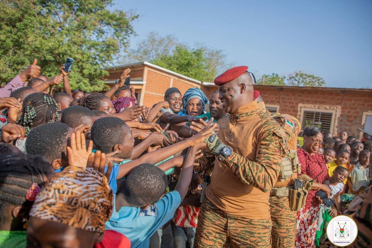 Ibrahim Traoré Burkina Faso Écoliers