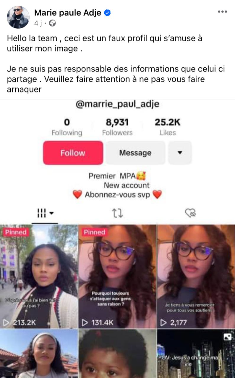 Côte d'Ivoire Marie Paule Adjé