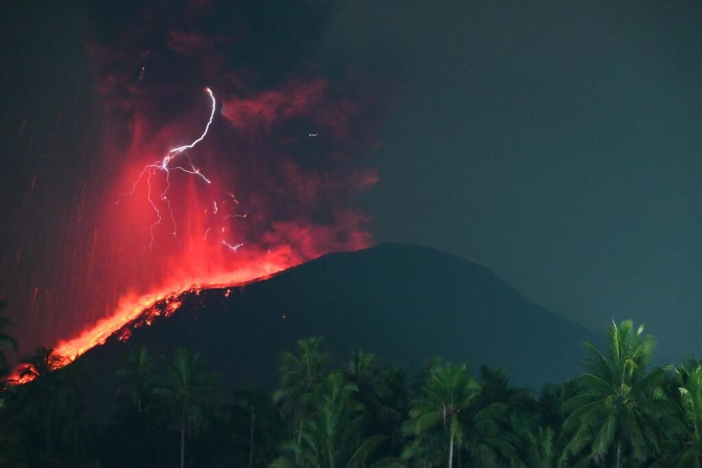 Indonésie volcan