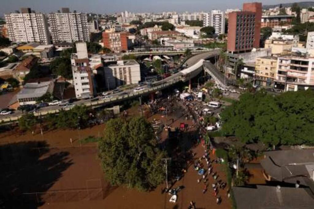 Le foot brésilien mobilisé face aux inondations