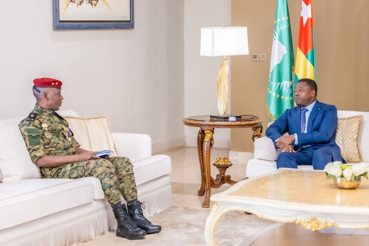 Togo : le Général Allaharé Dimini reçoit les bénédictions du président Faure
