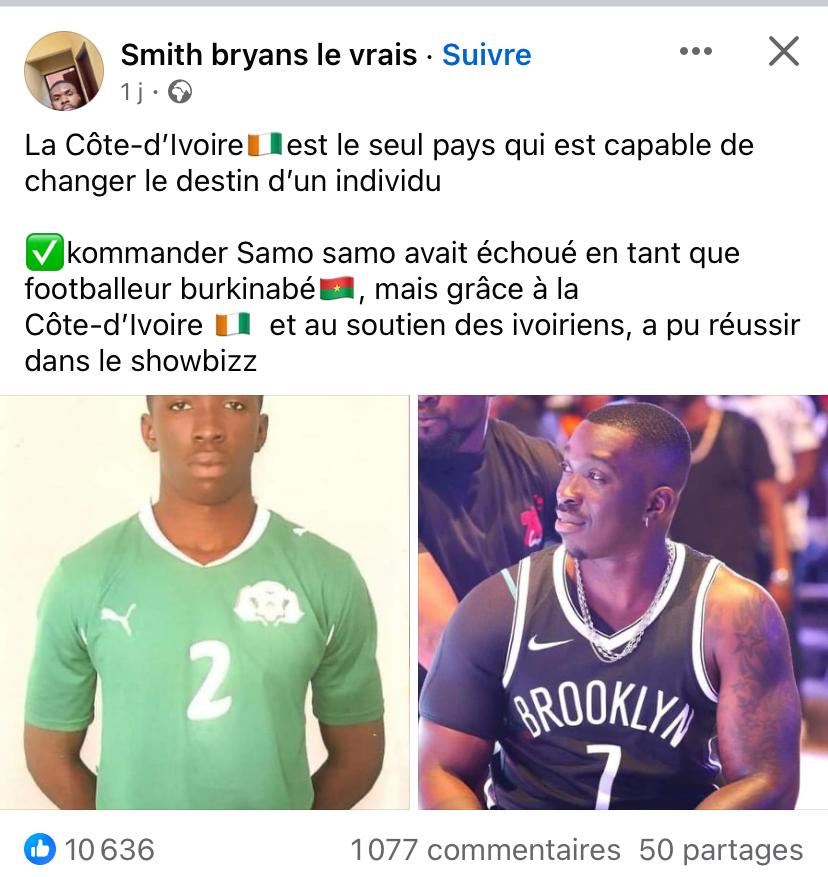Côte d'Ivoire Footballeur Artistes