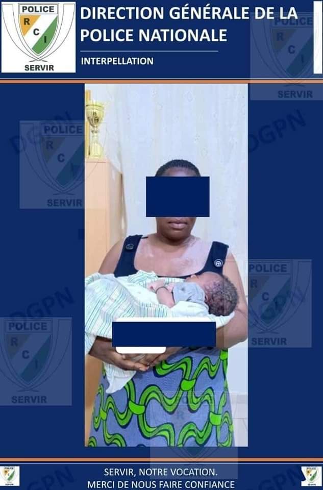 Côte d'Ivoire Vol Bébé