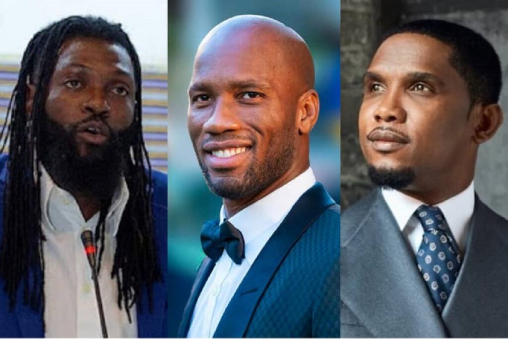 Adebayor Sheyi Didier Drogba Samuel Eto'o