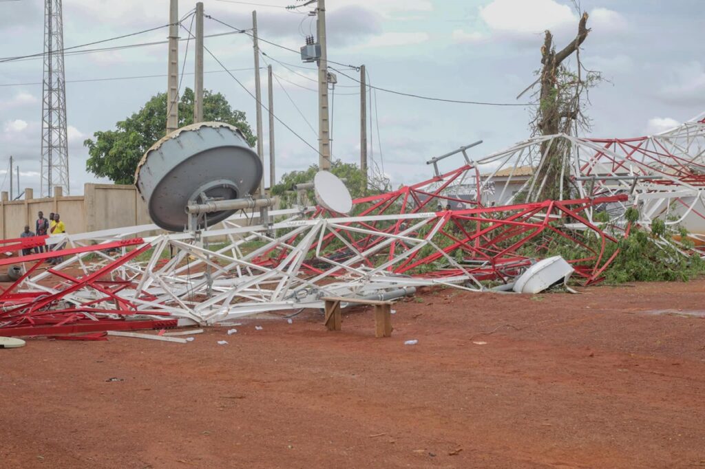 Côte d'Ivoire Effondrement antenne père