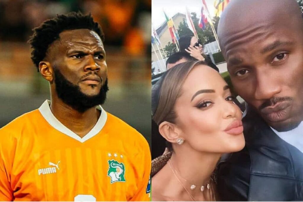 Franck Kessié Didier Drogba Côte d'Ivoire