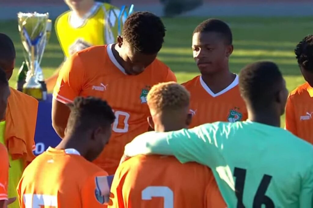 Côte d'Ivoire s'incline face à l'Ukraine tournoi Maurice Revello