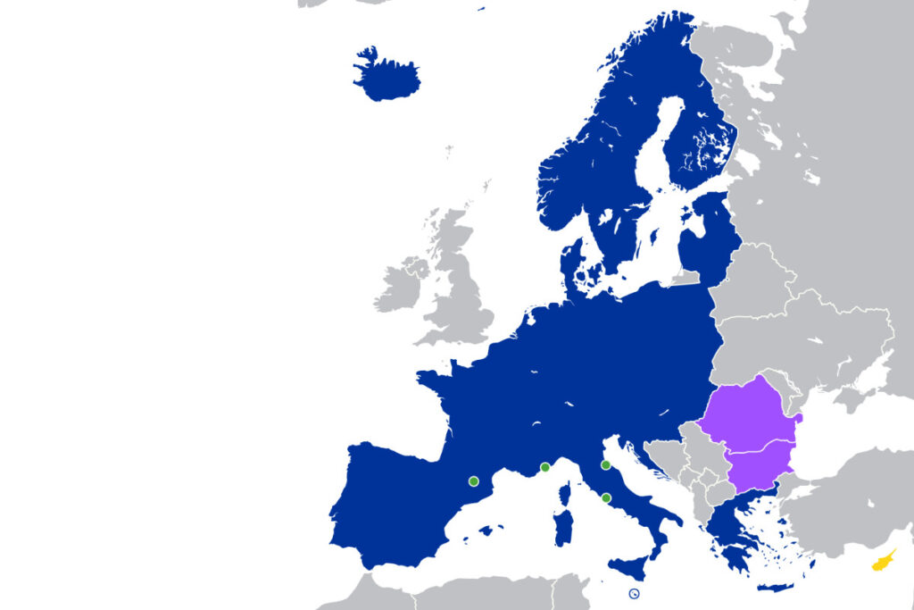 Espace Schengen étrangers