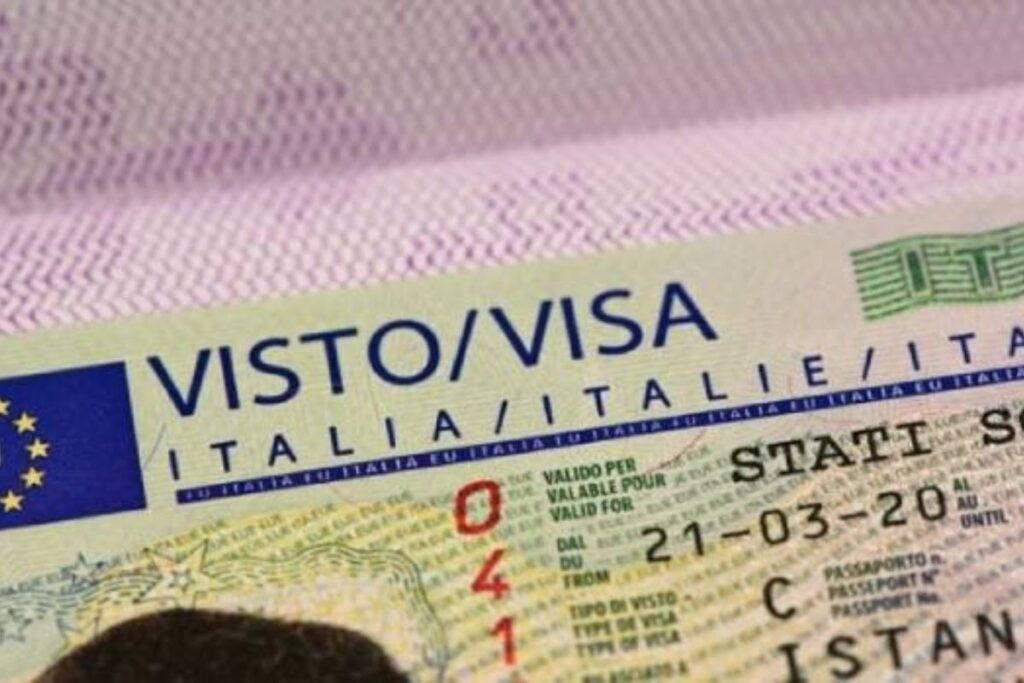 Visa Schengen Italie
