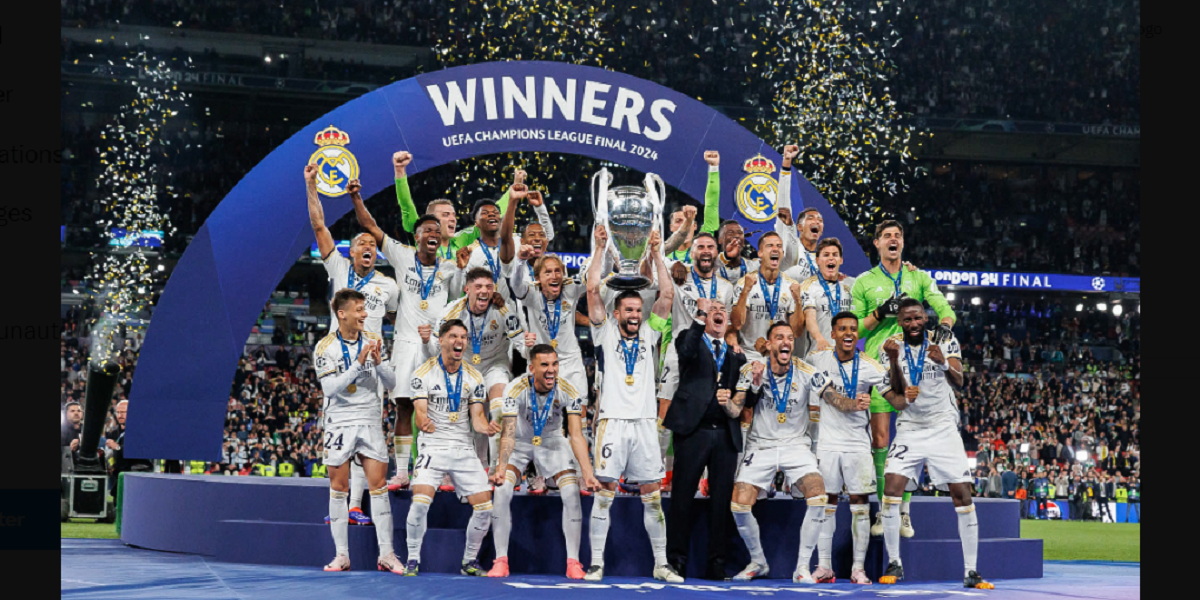 "Le Real Madrid est en haut de l'immeuble, les autres sont à mi-étage"