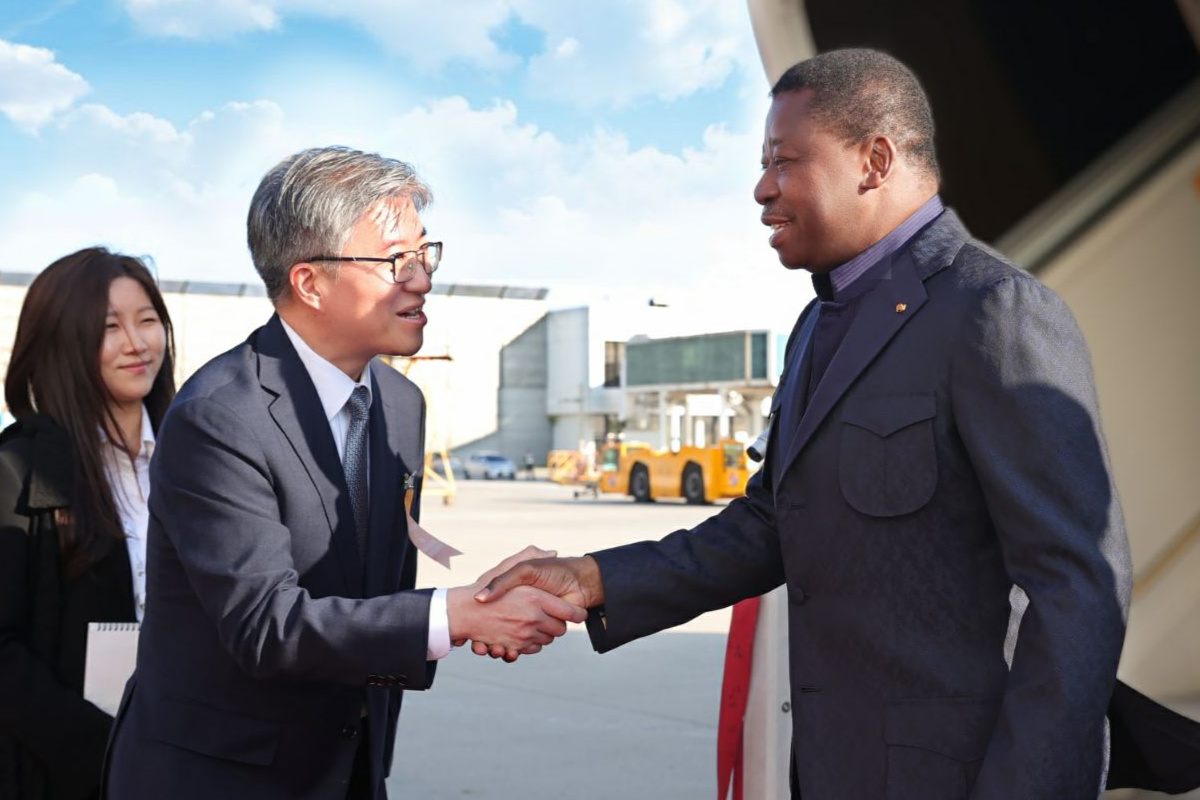 Faure Gnassingbé Corée