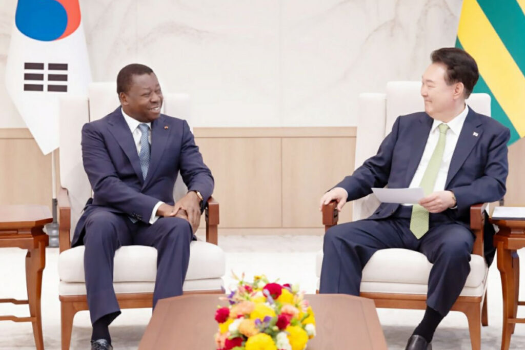 Faure Gnassingbé Corée togo