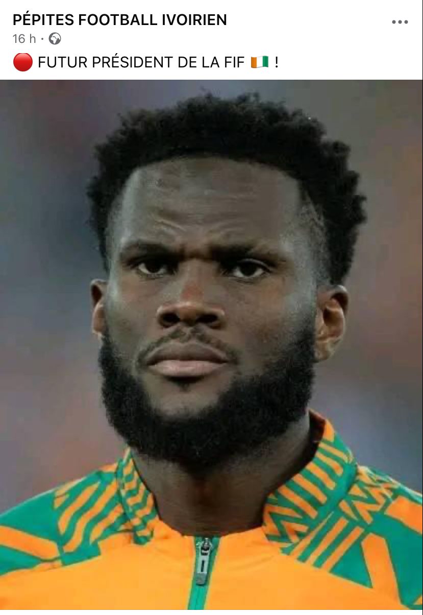 Franck Kessié Président Côte d'Ivoire