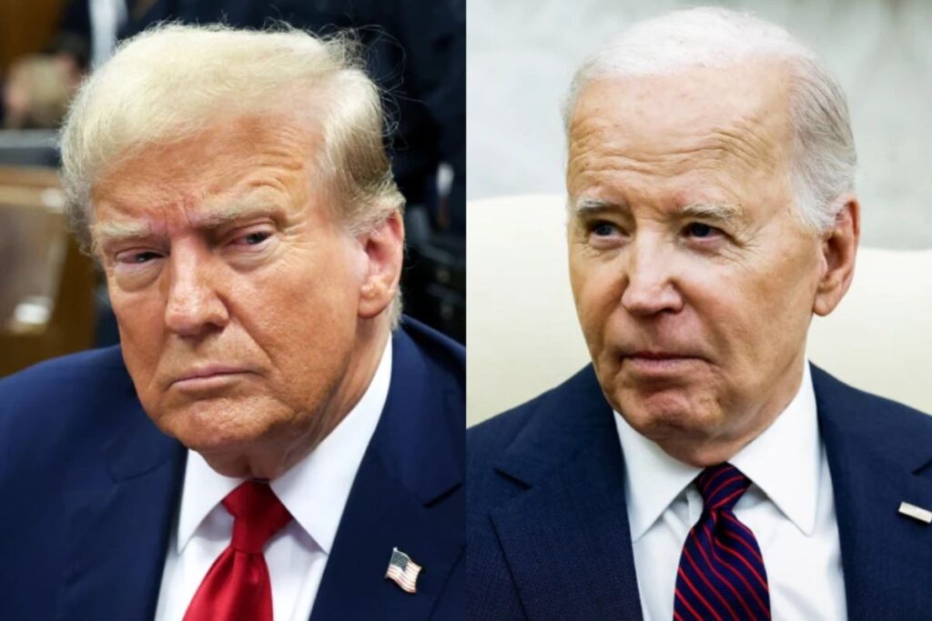 Donald Trump Joe Biden États-Unis