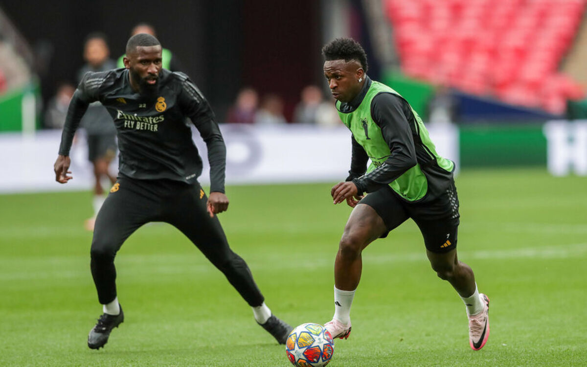 Vinicius Jr. et Antoine Rudiger