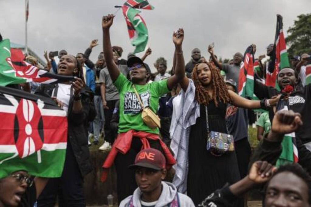 Concert d'hommage aux morts dans les manifestations au Kenya
