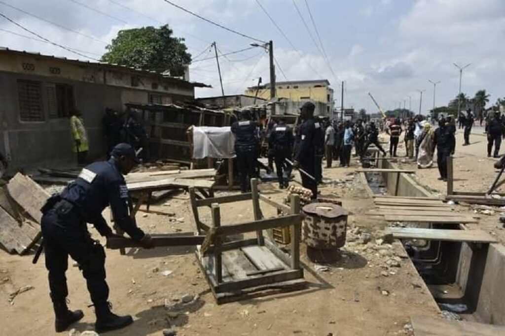 Côte d'Ivoire fini la sensibilisation ! La brigade de lutte contre le désordre urbain passe à l'action