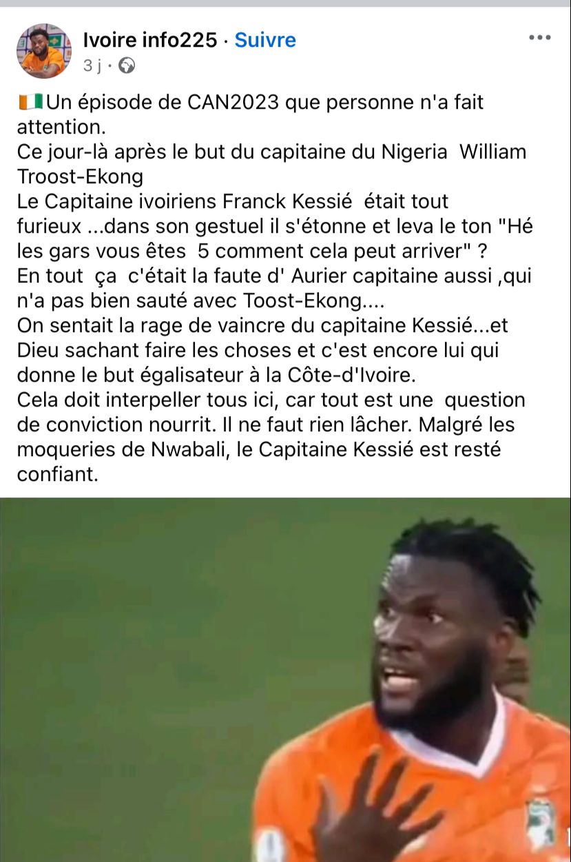 Franck Kessié Serge Aurier CAN 2023