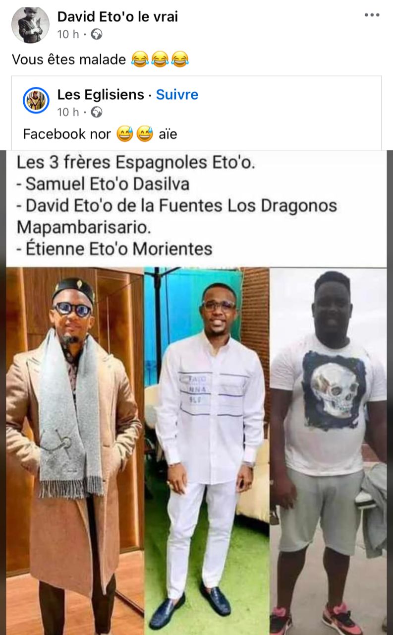 Samuel Eto'o Espagnol Nom