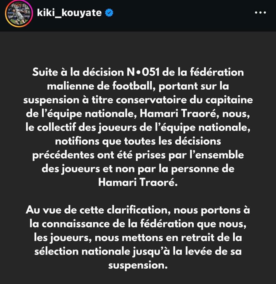 Assimi Goïta Mali Footballeurs