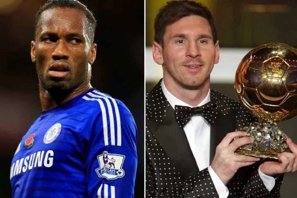 Ballon d'Or Didier Drogba Lionel Messi