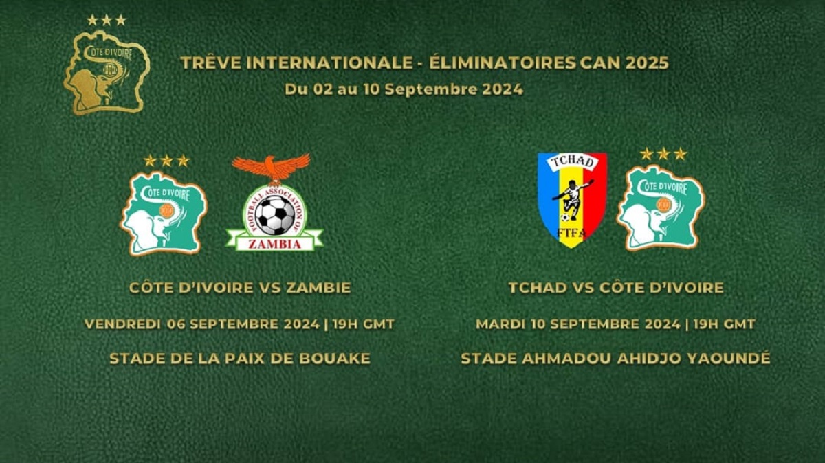 CAN 2025 (Q) CIV-Zambie la vente des billets commence à partir de...