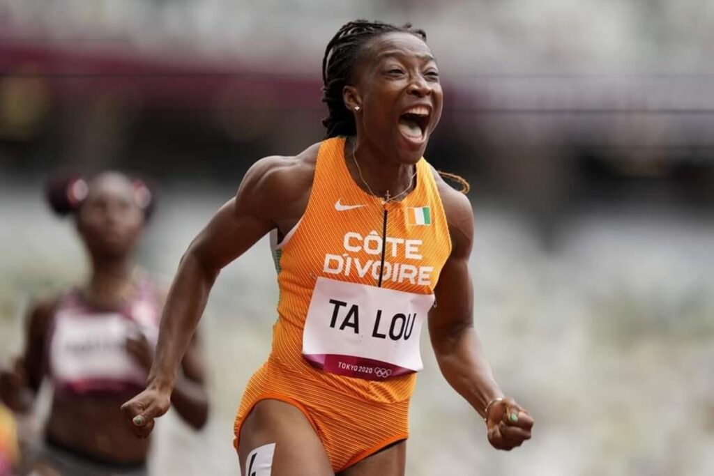 JO Paris 2024 l'Ivoirienne Marie-Josée Ta Lou fracasse les 100 m et se qualifie pour les demi-finales