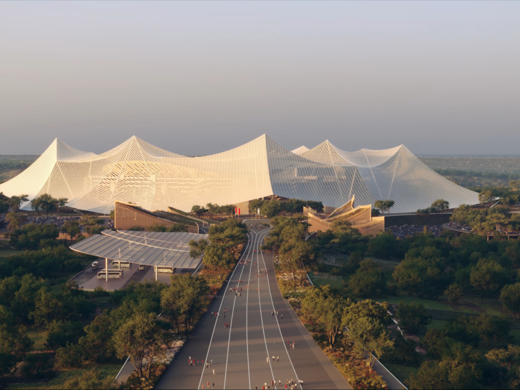 Maroc les images du prochain plus grand stade du monde dévoilées (images)
