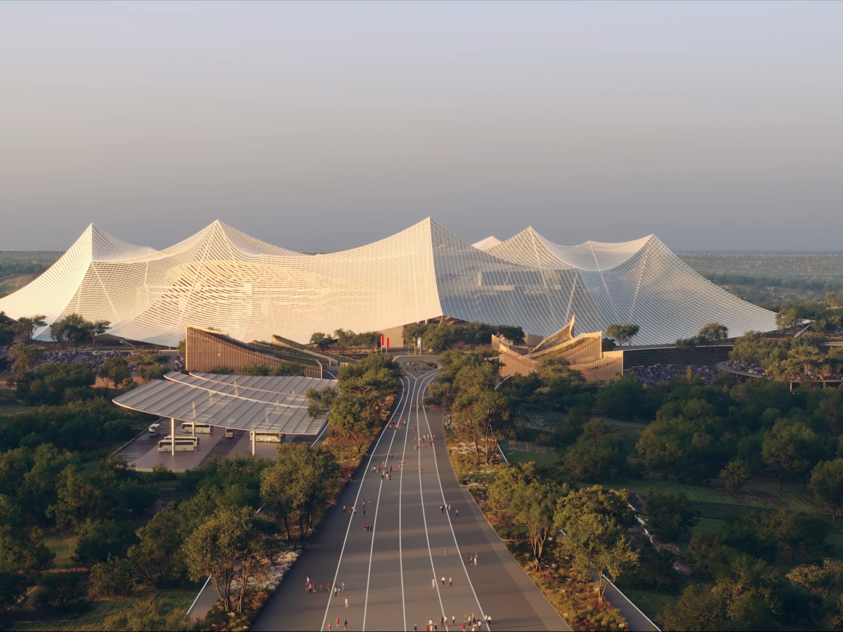 Maroc les images du prochain plus grand stade du monde dévoilées (images)