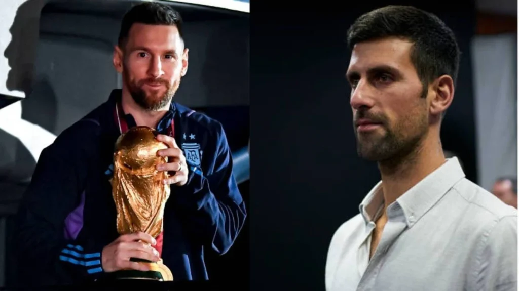 Novak Djokovic Lionel Messi