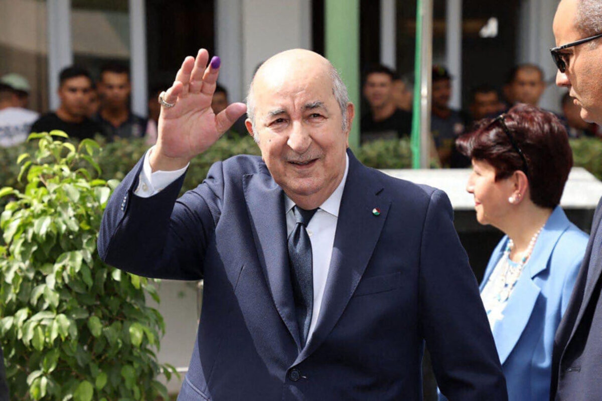 Algérie : le président Tebboune réélu avec près de 95% des voix