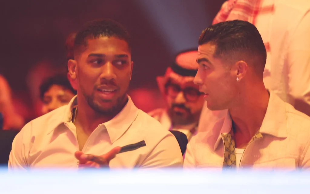 Anthony Joshua Cristiano Ronaldo