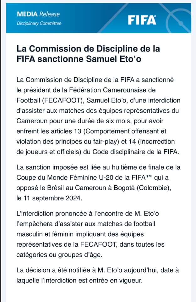 Samuel Eto'o FIFA