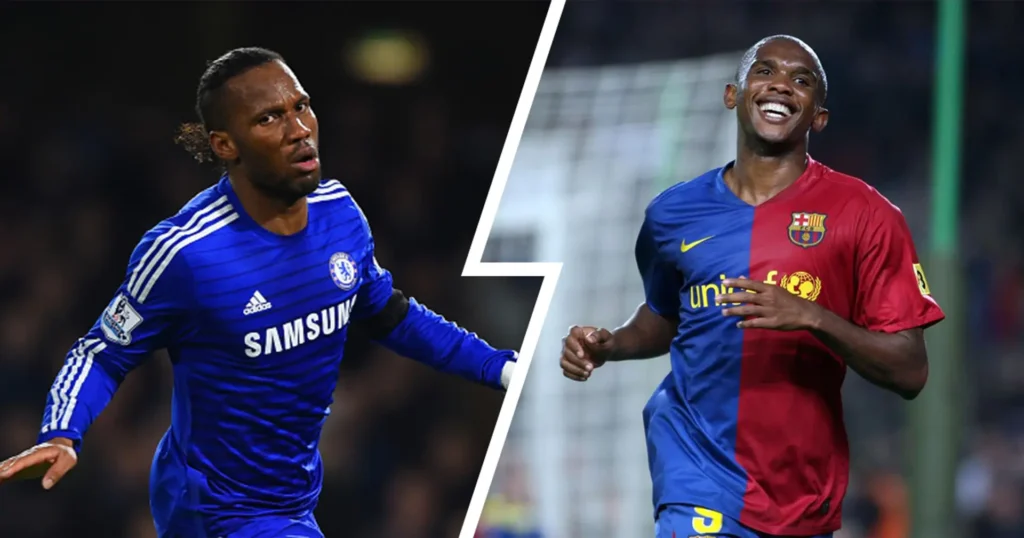 Samuel Eto'o Didier Drogba Ligue des champions