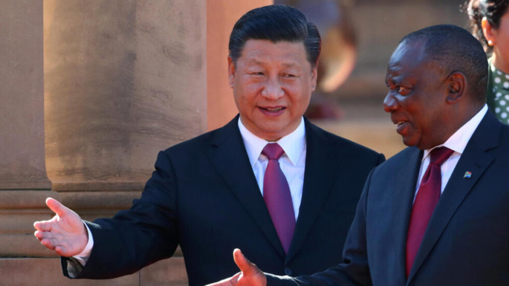 Financement de la Chine aux pays africains le président sud-africain sort du silence