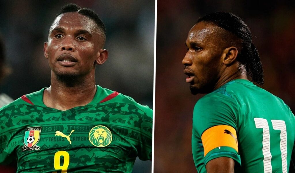 Didier Drogba Samuel Eto'o Classement Meilleurs Buteurs Africains