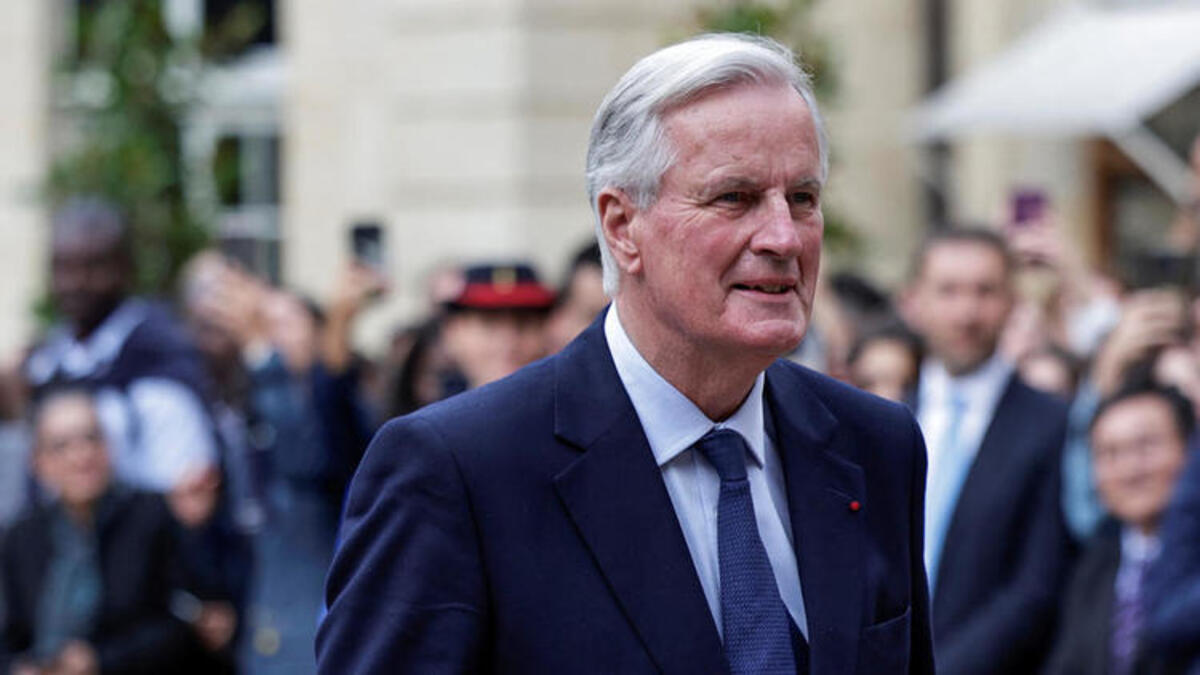 France le nouveau Premier ministre, Michel Barnier, annonce une bonne