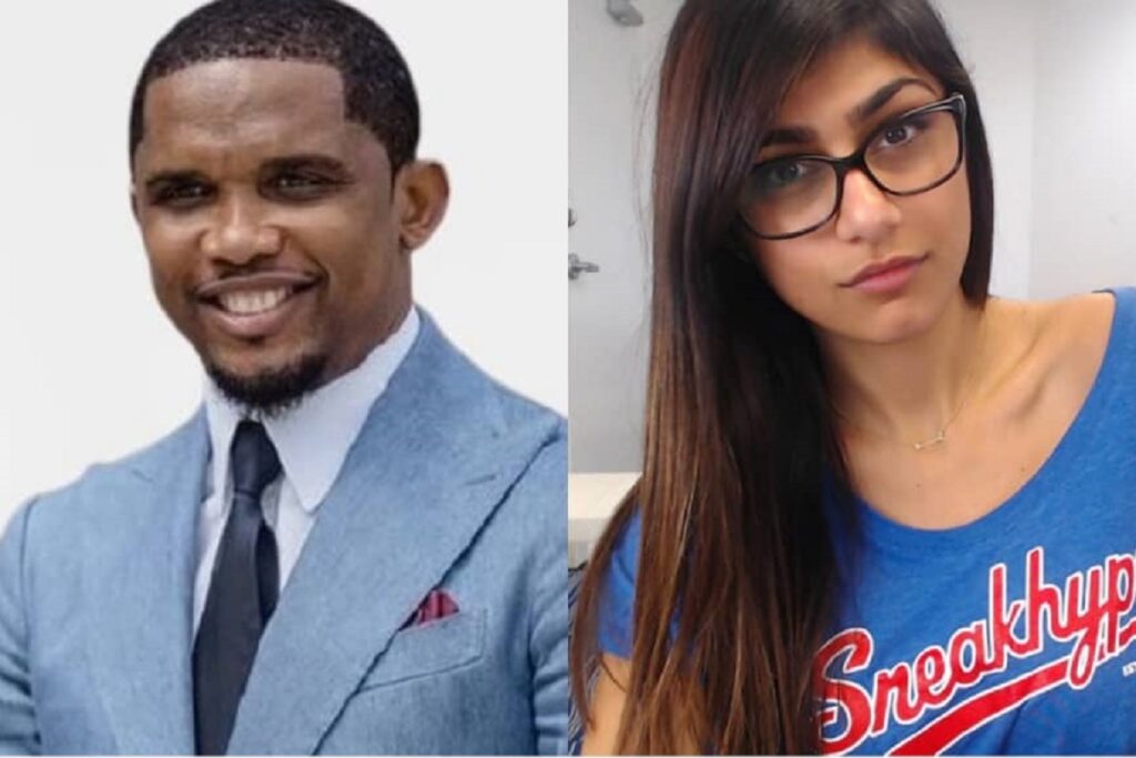 Samuel Eto'o Mia Khalifa