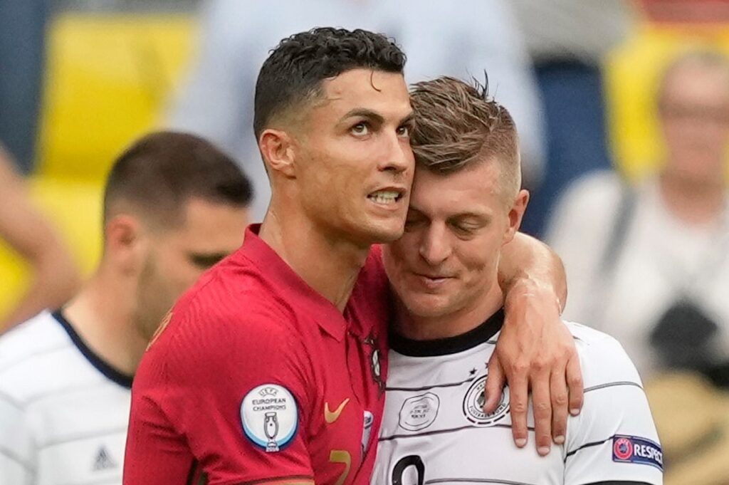 Toni Kroos Cristiano Ronaldo