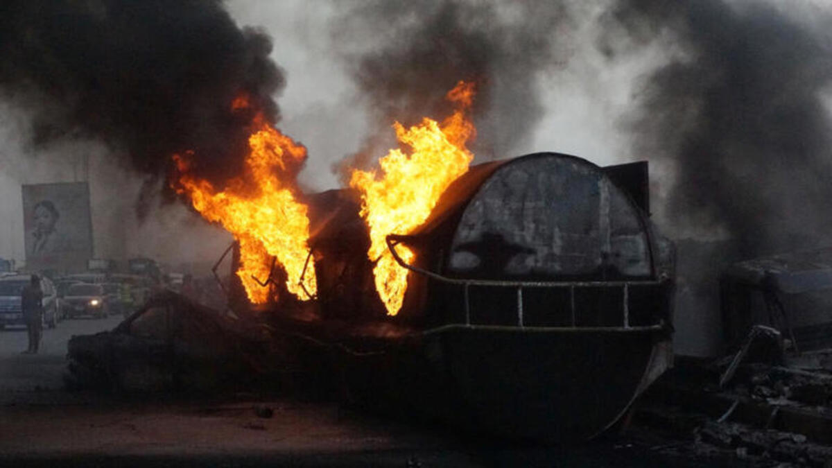 l'explosion d'un camion citerne fait plus de 50 morts dans ce pays ouest africain