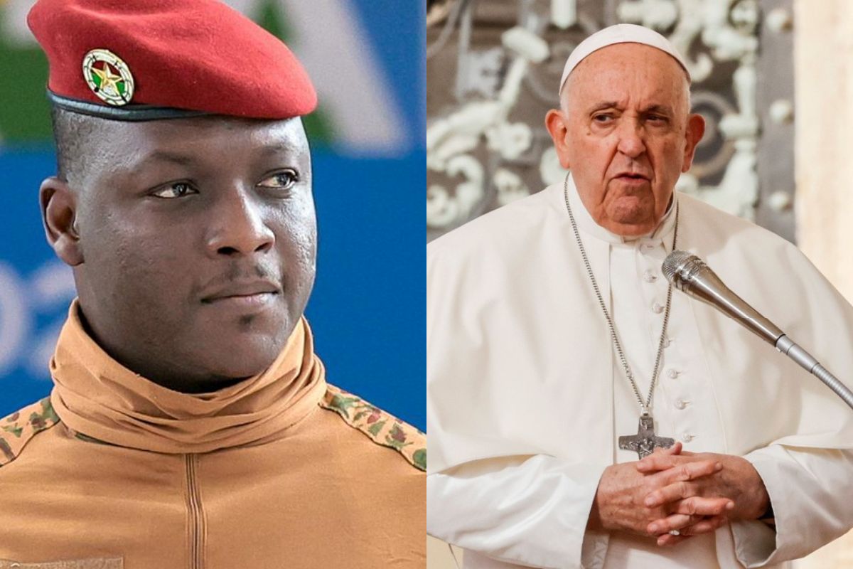 Burkina Faso : Ibrahim Traoré fait honneur au Pape François et reçoit...