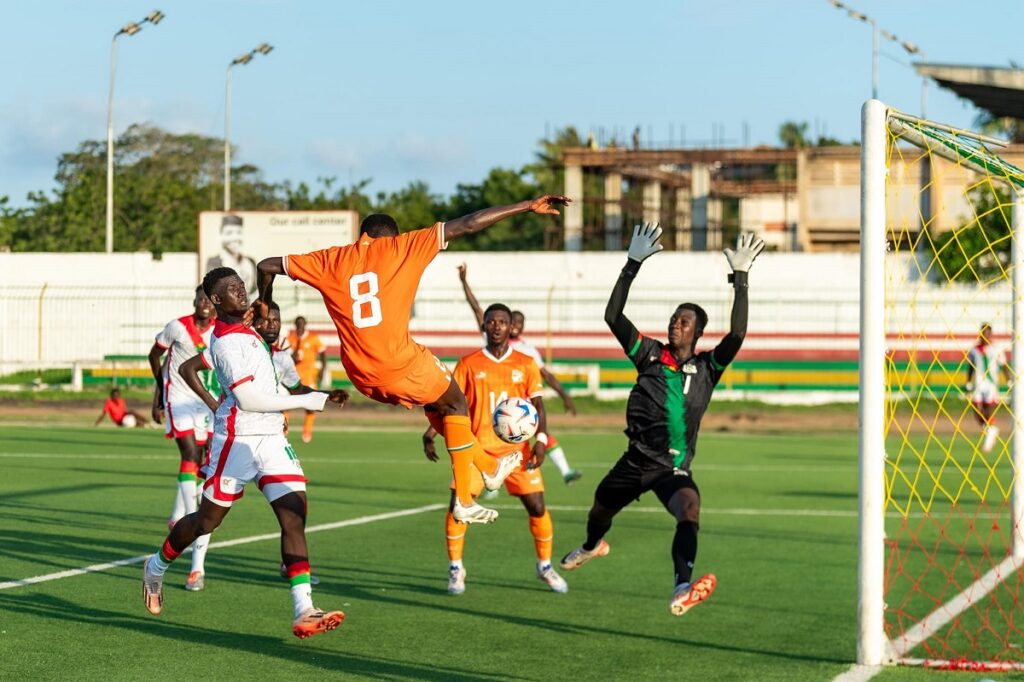 CAN U20 (Q) le Burkina Faso s'incline devant la Côte d'Ivoire